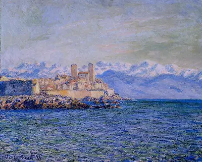 Das alte Fort von Antibes Claude Monet